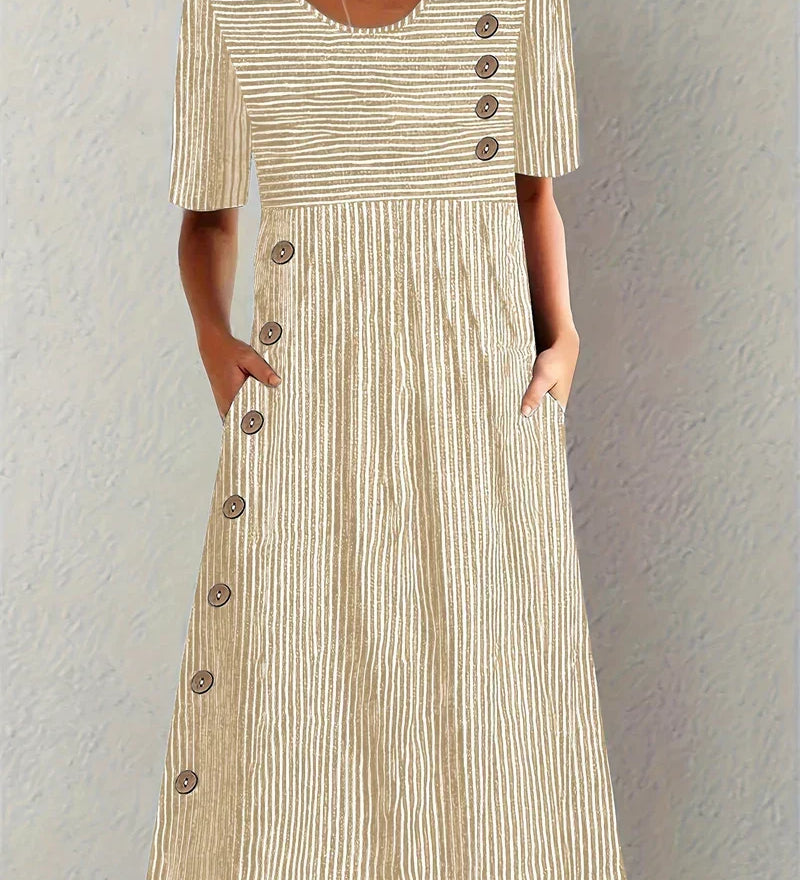 Zoe™ | Striped Spring Dress