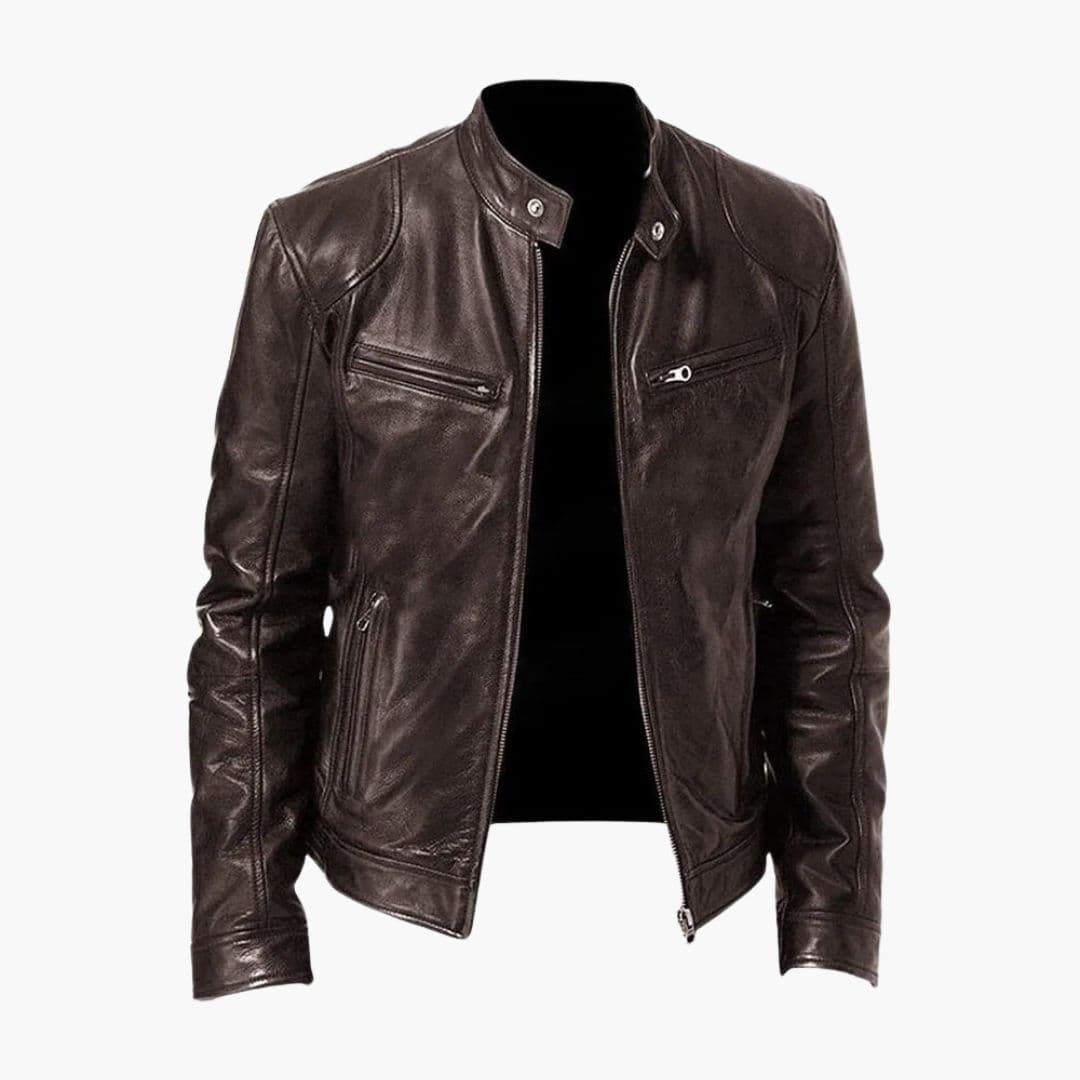 Men's jacket with adjustable cuffs