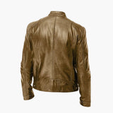 Men's jacket with adjustable cuffs