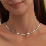 Solara Herringbone Necklace
