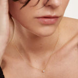 Lustre Solitaire Necklace