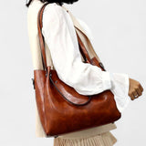 DANIELLA 4-PIECE LEATHER BAG SET