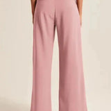 Seabourne Pleated Wide-Leg Pants