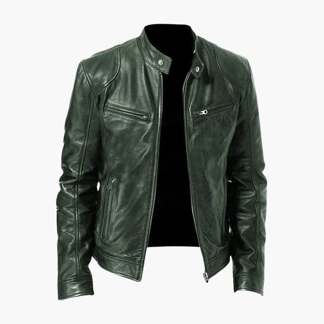 Men's jacket with adjustable cuffs