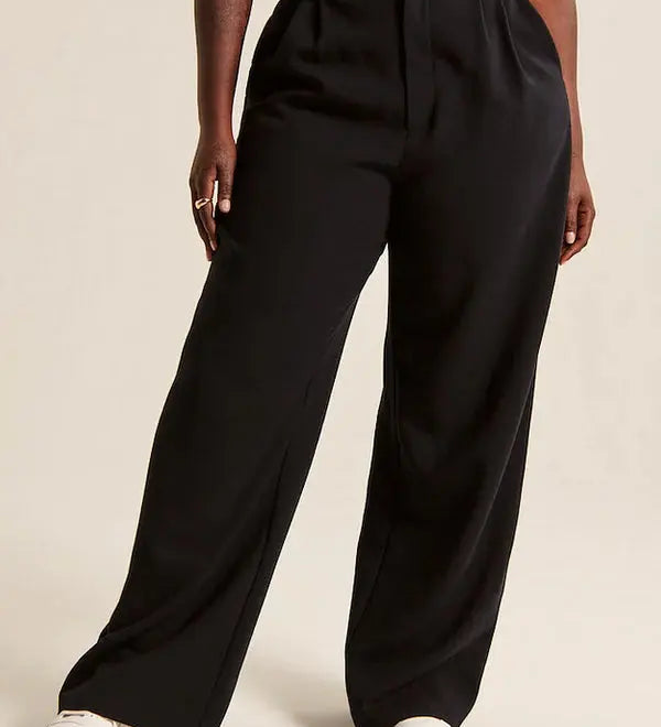 Seabourne Pleated Wide-Leg Pants