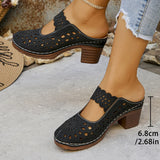 Sienna | Cutout Heeled Sandals