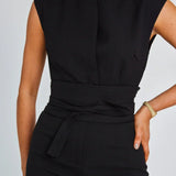 Sculpted Muse Tailored Jumpsuit