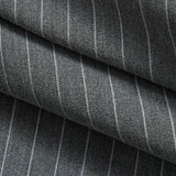 Striped High-Waist Trousers