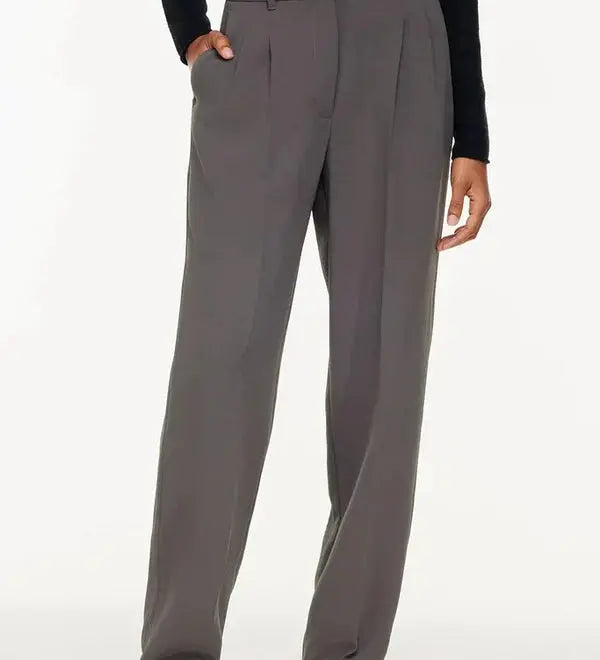 Seabourne Pleated Wide-Leg Pants
