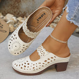 Sienna | Cutout Heeled Sandals