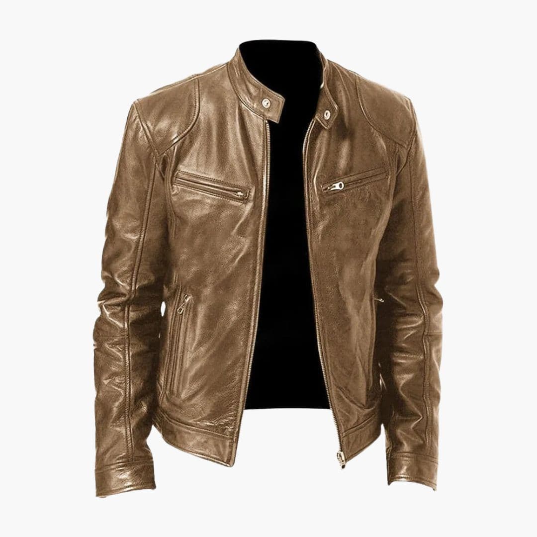 Men's jacket with adjustable cuffs