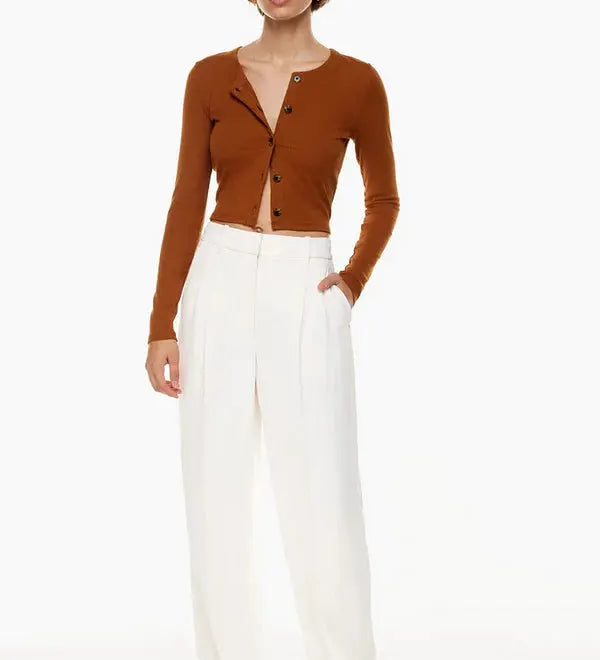 Seabourne Pleated Wide-Leg Pants