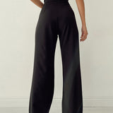 Elodie Relaxed Tie-Waist Trousers