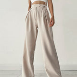 Elodie Relaxed Tie-Waist Trousers