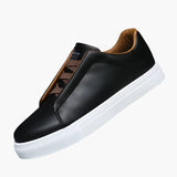 Low men's baskets with lace-up closure