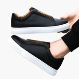 Low men's baskets with lace-up closure