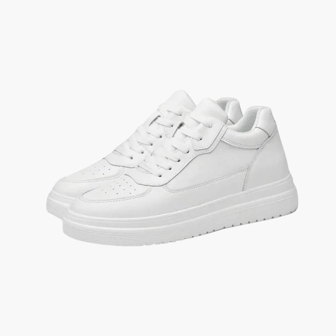 Men's baskets with laces and textured sole