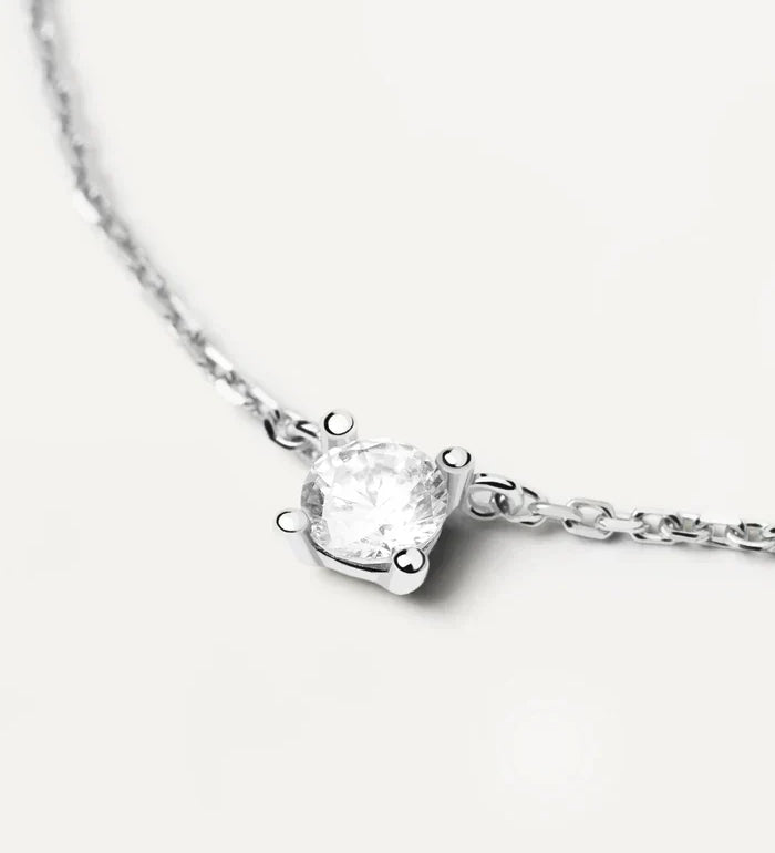 Lustre Solitaire Necklace