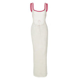 Maribel Coastal Knit Maxi Dress