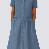 Isabella – Casual Denim Dress