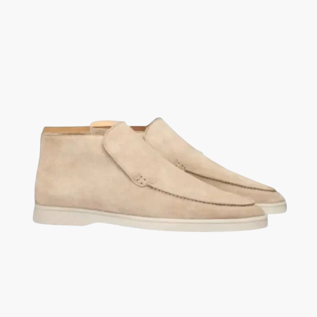 Men's Slip-On Loafers Shoes with Loafer Sole and Stitching