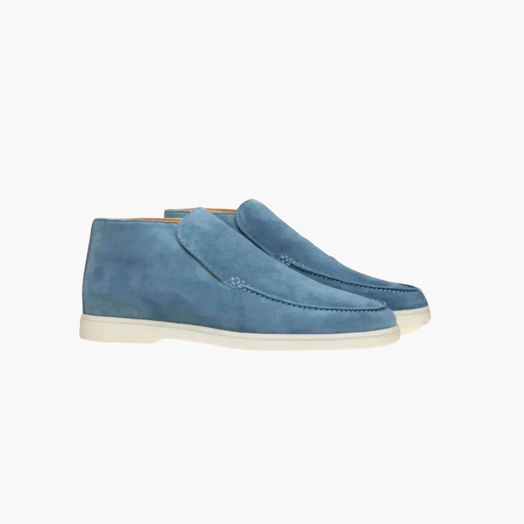 Men's Slip-On Loafers Shoes with Loafer Sole and Stitching