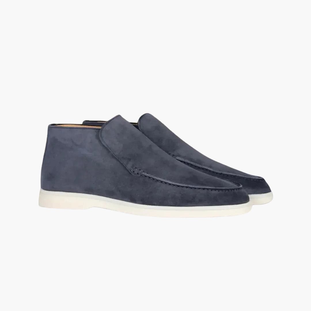 Men's Slip-On Loafers Shoes with Loafer Sole and Stitching