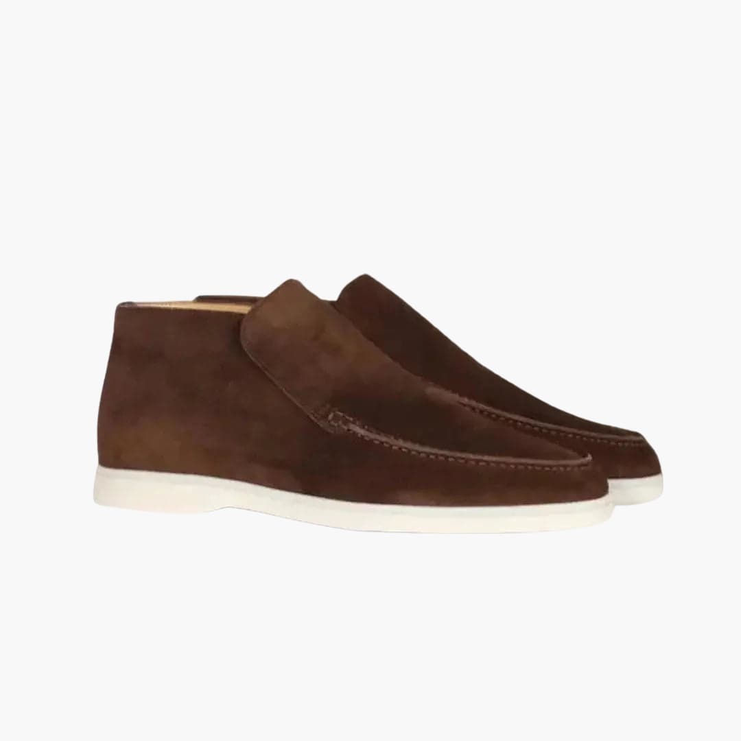 Men's Slip-On Loafers Shoes with Loafer Sole and Stitching