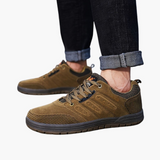 Men's Hiking Shoes with Laces and Textured Sole