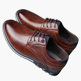Men's dress shoes with lacing