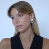 Silver Petite Knot Earrings