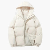 Men's down jacket with hood