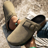 Leroy™ - Boston Leather Slippers