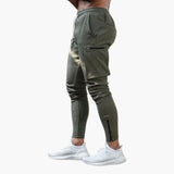 Men's joggers with zips and five pockets