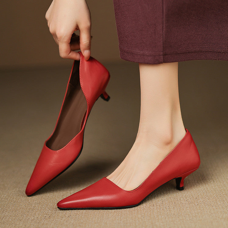 Vienna™ - Genuine Leather Heels