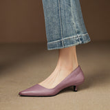 Vienna™ - Genuine Leather Heels