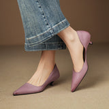 Vienna™ - Genuine Leather Heels