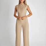 Sculpted Muse Tailored Jumpsuit