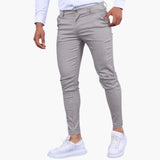 Men's Straight Leg Pants with Side Pockets