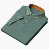 Men's Short Sleeve Polo with Embroidered Details
