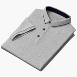 Men's Short Sleeve Polo with Embroidered Details