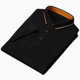 Men's Short Sleeve Polo with Embroidered Details