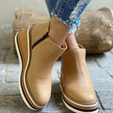 Kamala | Casual Wedge Ankle Boots