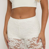Lace Mirage Flare Pants