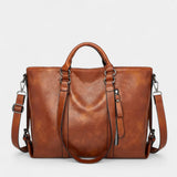 NADIA OVERSIZED LEATHER BAG