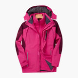 Men's 3-in-1 outdoor jacket with hood