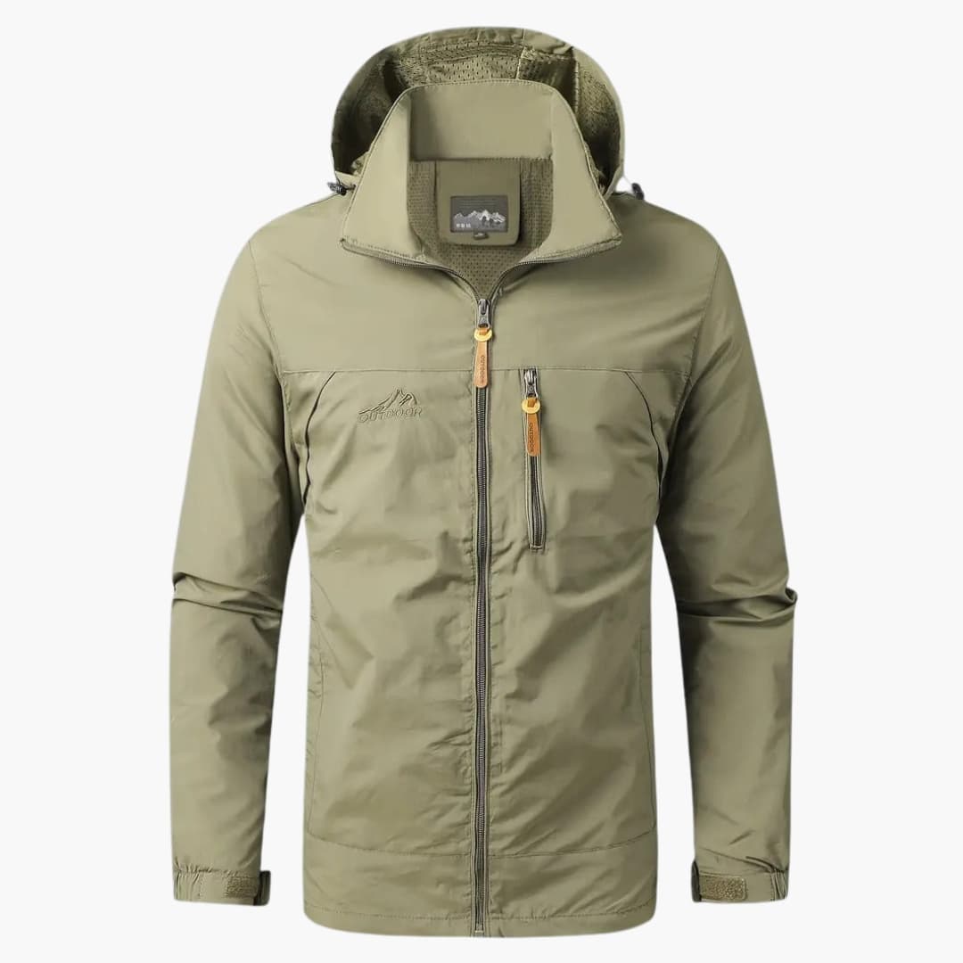 Men's Autumn Jacket with Hood