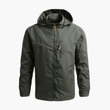 Men's Jacket with Adjustable Hood