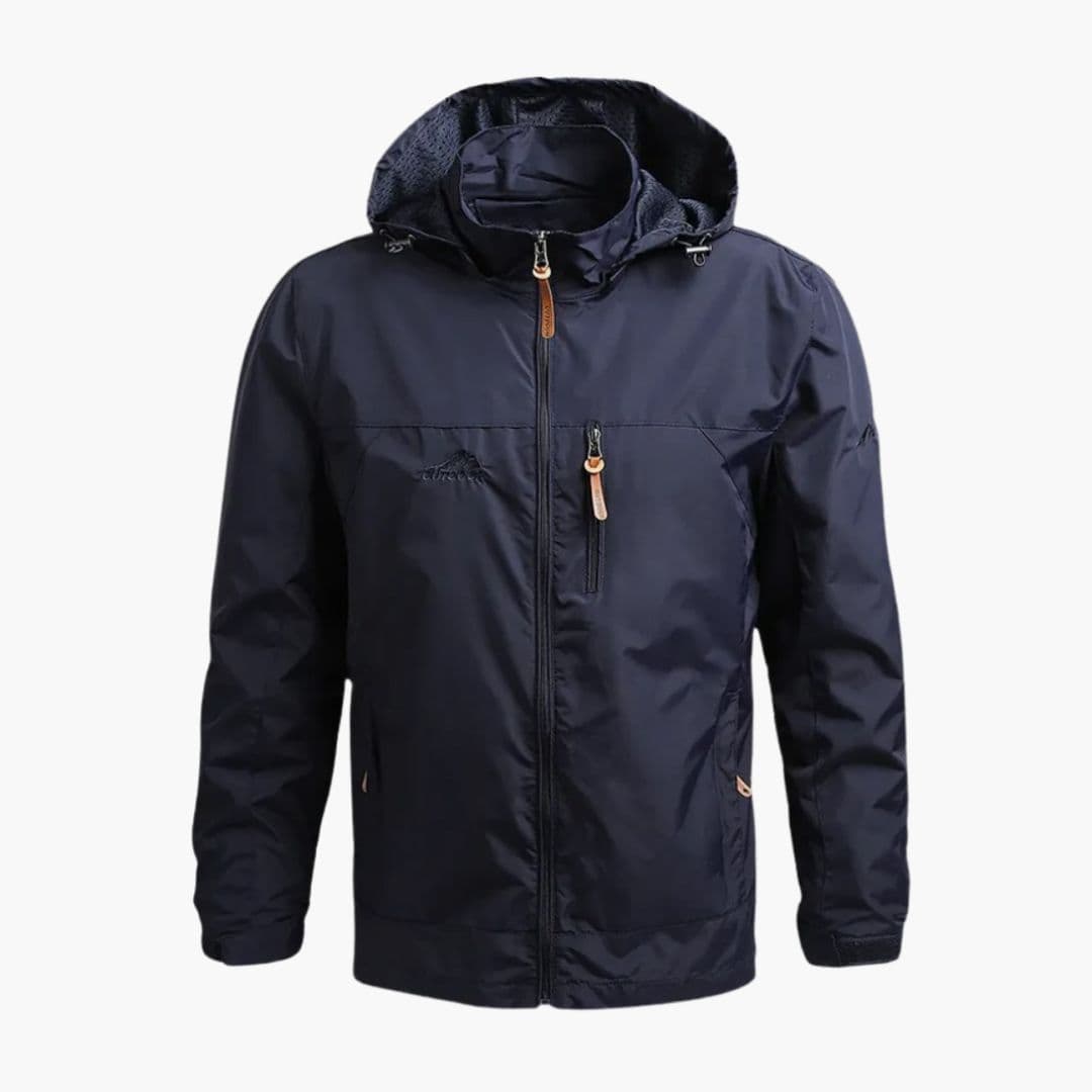 Men's Jacket with Adjustable Hood