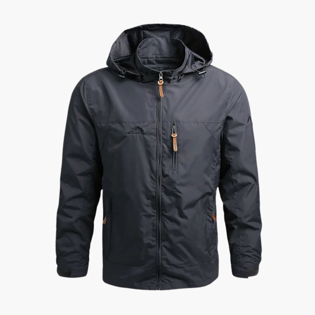 Men's Jacket with Adjustable Hood